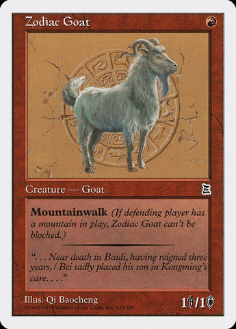Zodiac Goat [Portal Three Kingdoms]