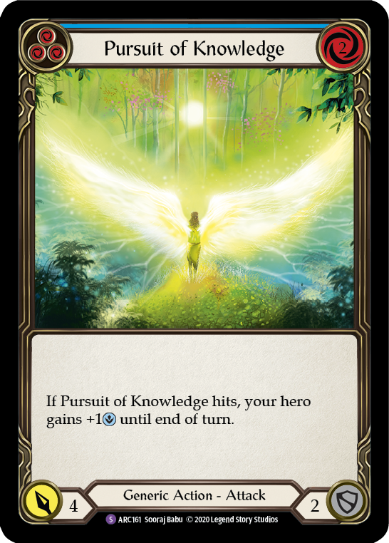 Pursuit of Knowledge [ARC161] Unlimited Rainbow Foil