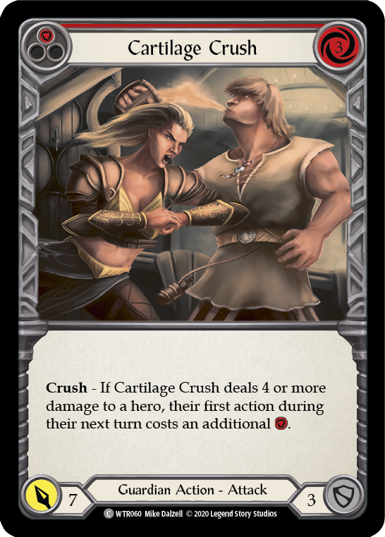 Cartilage Crush (Red) [WTR060] Unlimited Rainbow Foil