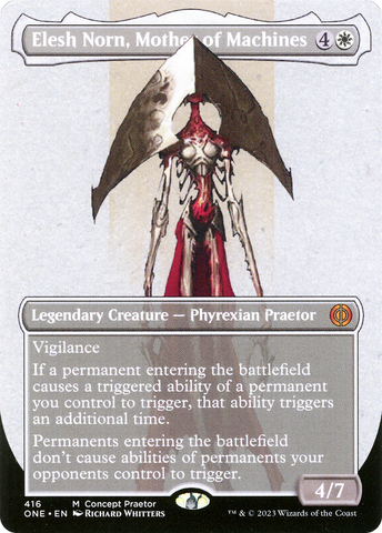 Elesh Norn, Mother of Machines (Borderless Concept Praetors) [Phyrexia: All Will Be One]