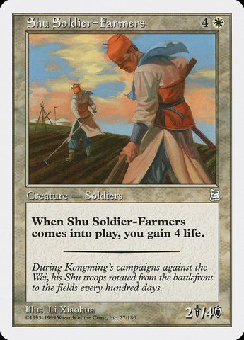 Shu Soldier-Farmers [Portal Three Kingdoms]