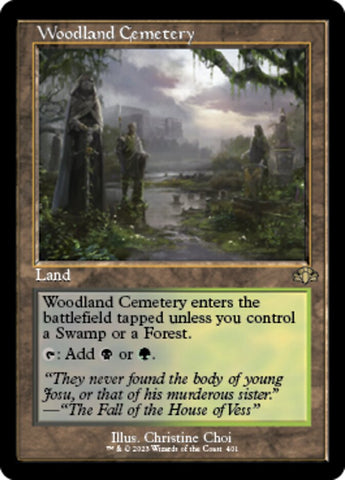 Woodland Cemetery (Retro) [Dominaria Remastered]