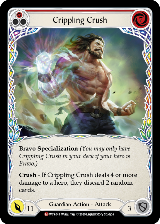 Crippling Crush [WTR043] Unlimited Rainbow Foil