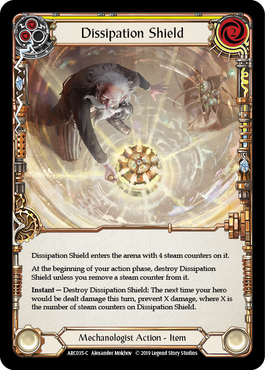Dissipation Shield [ARC035-C] 1st Edition Normal