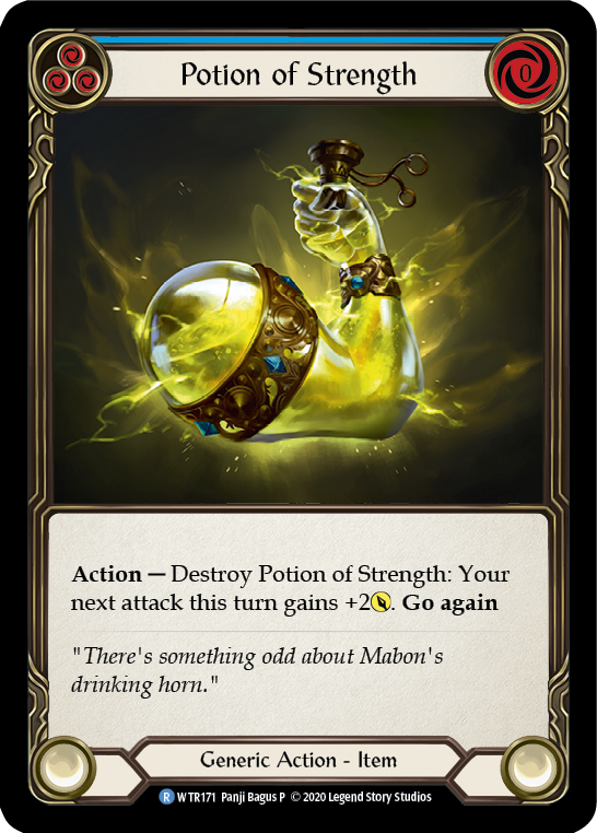 Potion of Strength [WTR171] Unlimited Rainbow Foil