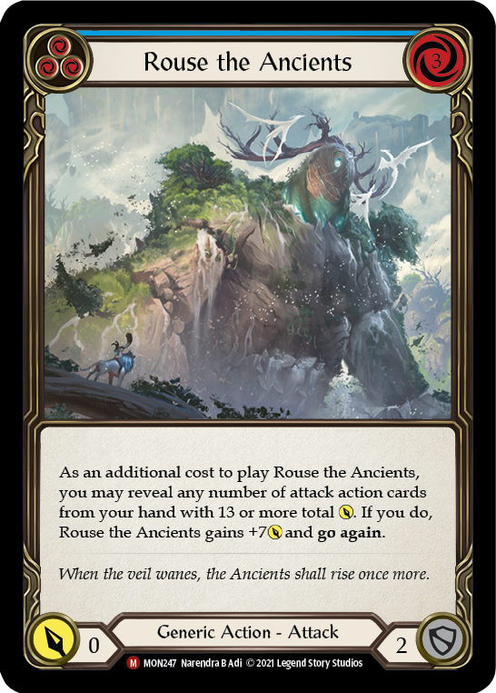 Rouse the Ancients [MON247] 1st Edition Normal