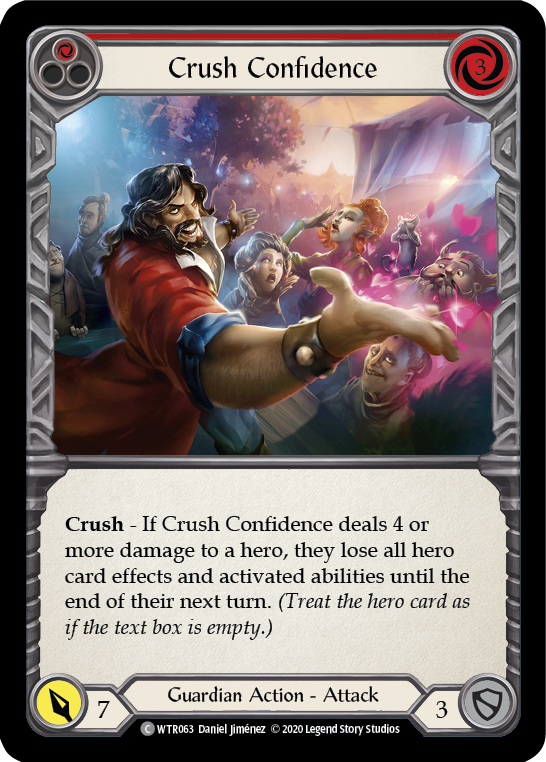 Crush Confidence (Red) [WTR063] Unlimited Normal