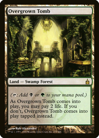 Overgrown Tomb [Ravnica: City of Guilds]