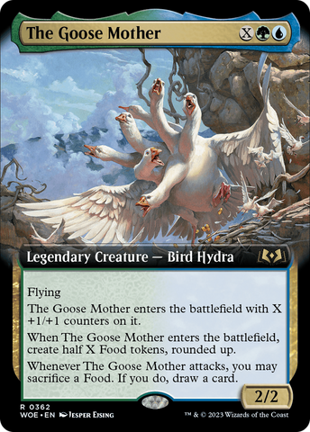 The Goose Mother (Extended Art) [Wilds of Eldraine]