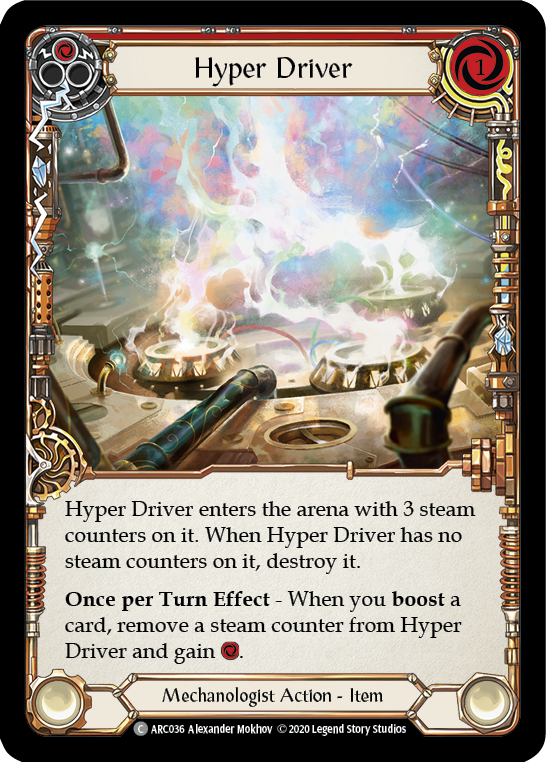 Hyper Driver [ARC036] Unlimited Rainbow Foil