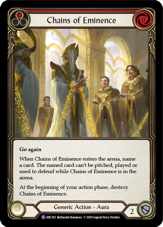 Chains of Eminence [ARC162] Unlimited Rainbow Foil